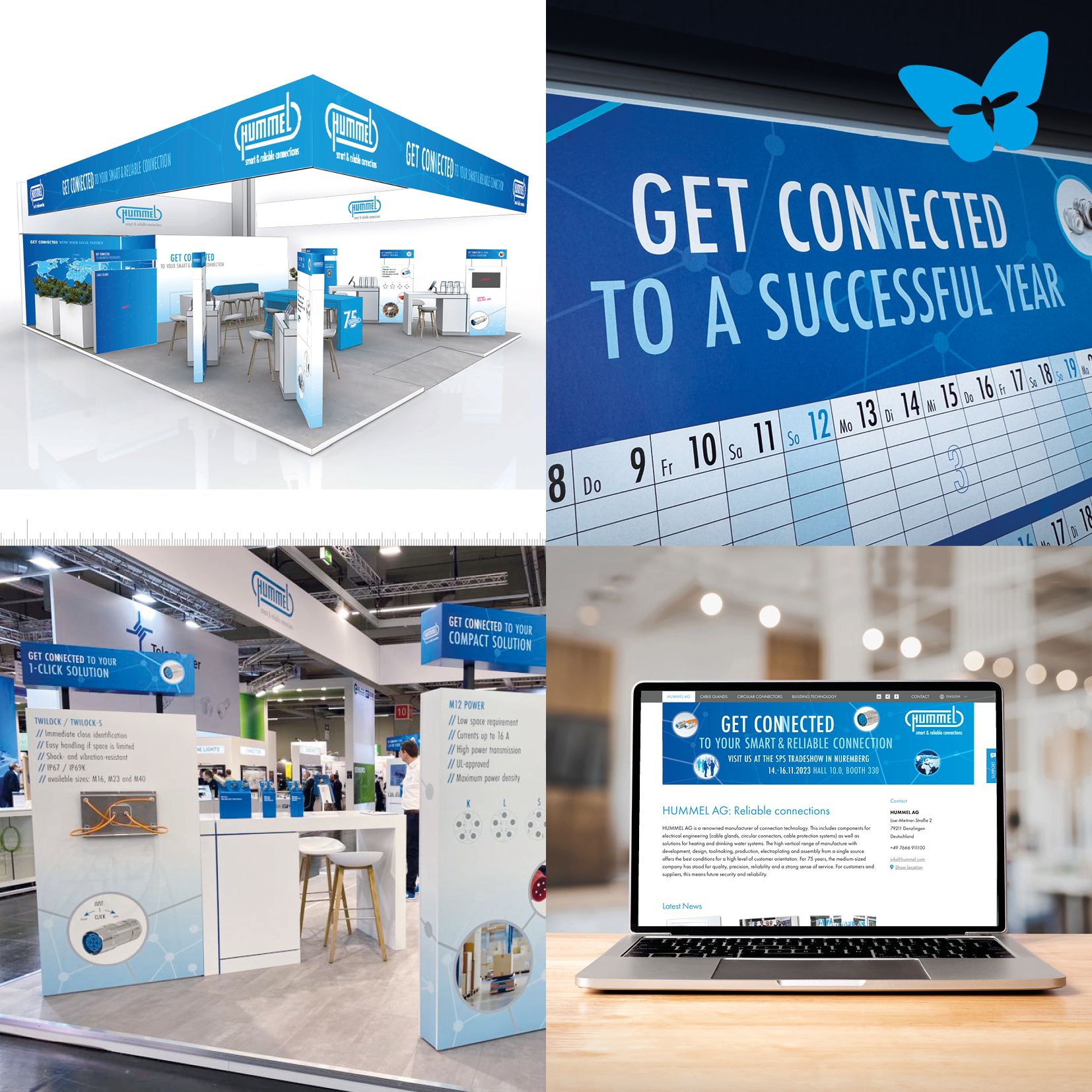 Referenzen Butterfly & Bee Freiburg HUMMEL