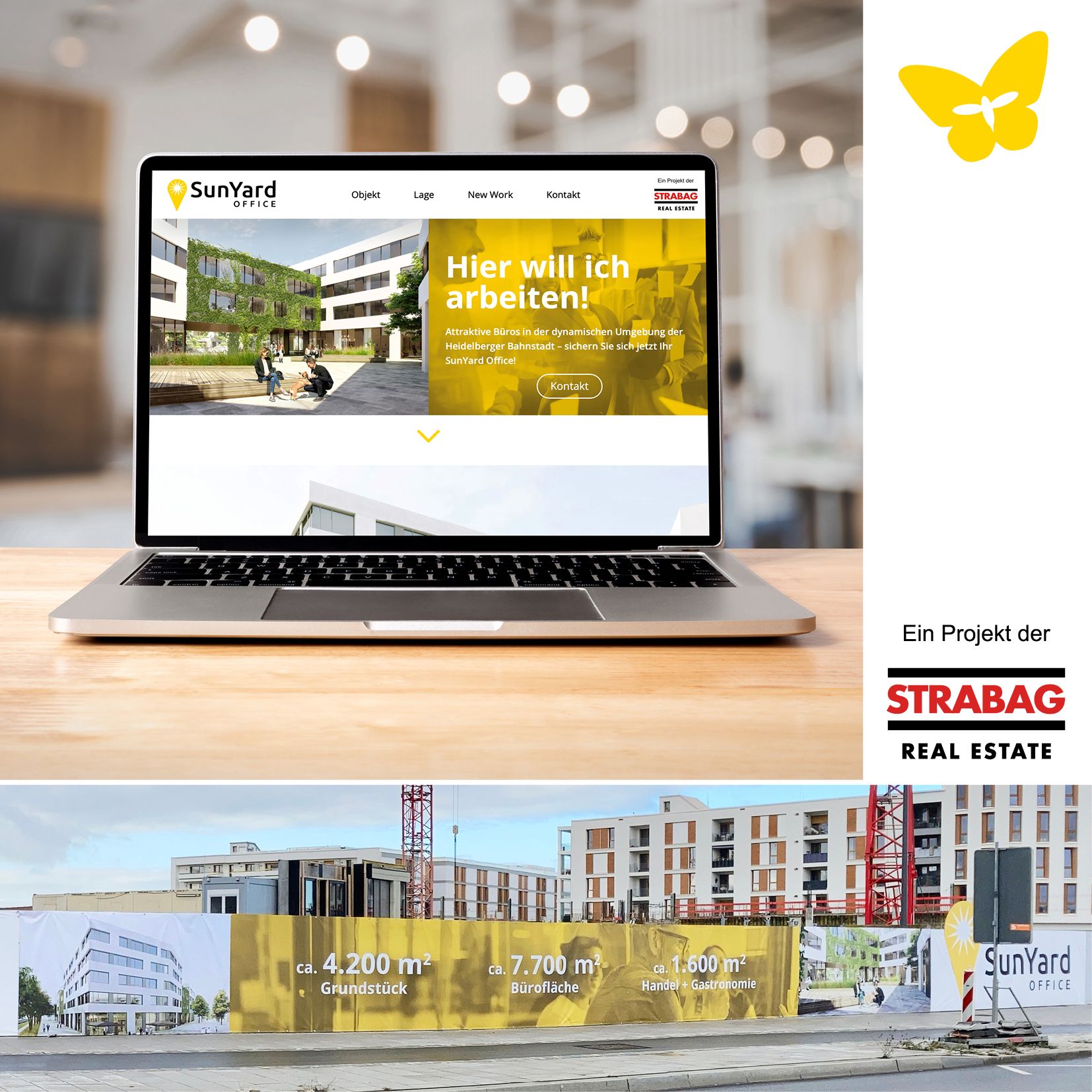 Referenzen Butterfly & Bee Freiburg STRABAG