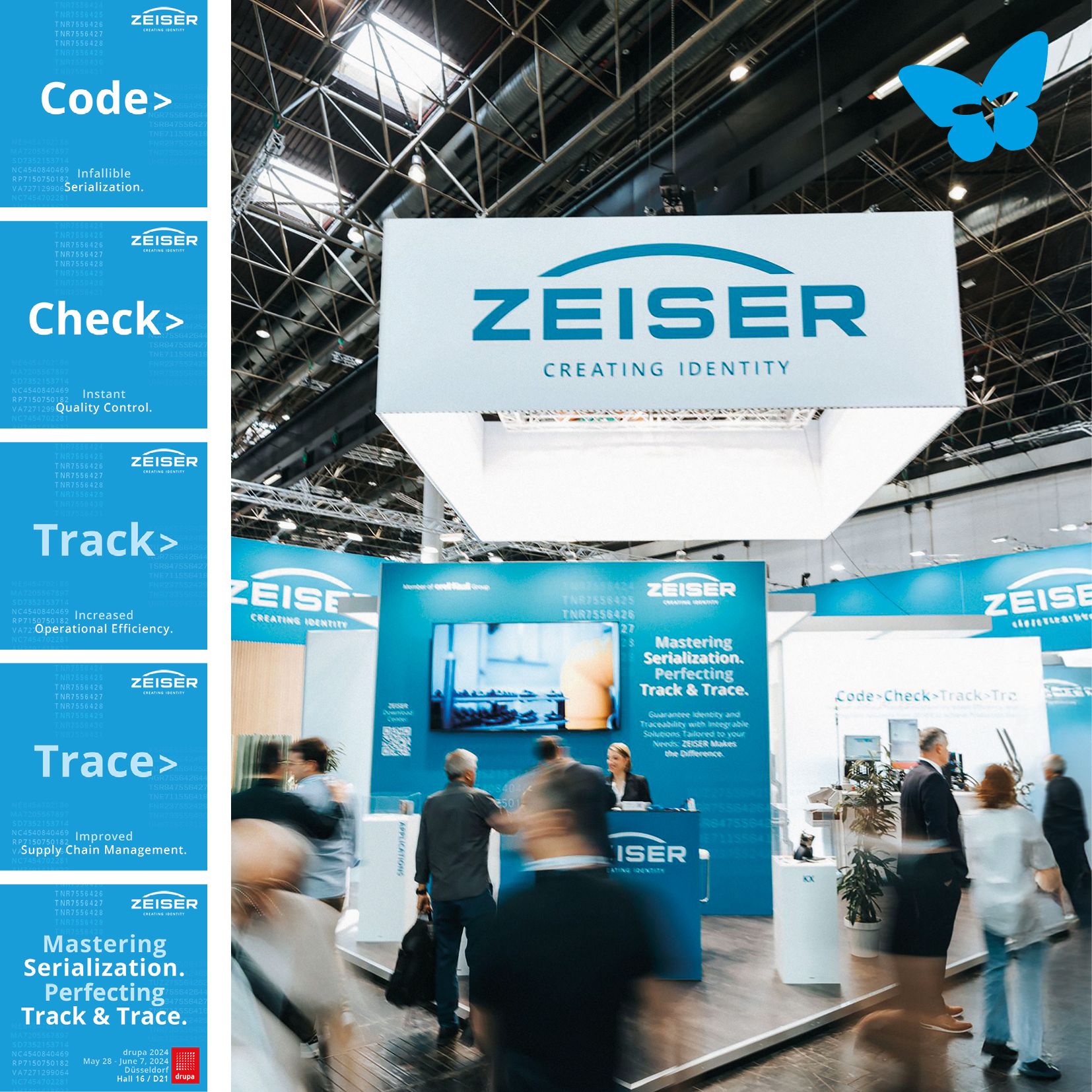 Referenzen Butterfly & Bee Freiburg ZEISER